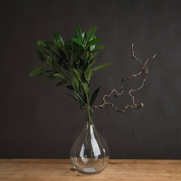 Wyld Haus Set of 3 Artificial Flowers Faux Bay Leaf Sprays