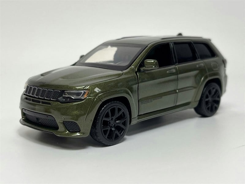 Tayumo Jeep Grand Cherokee Pull Back & Go Green LHD 1:36 Scale Tayumo 36170213