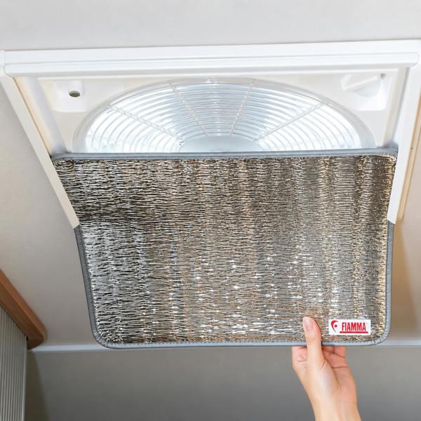 Fiamma Thermo Vent 40 Thermal Rooflight Cover 40x40cm with Fitting Kit