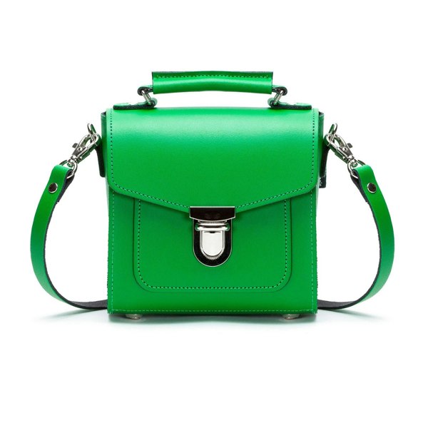 Green Leather Sugarcube - Sugarcube - Zatchels