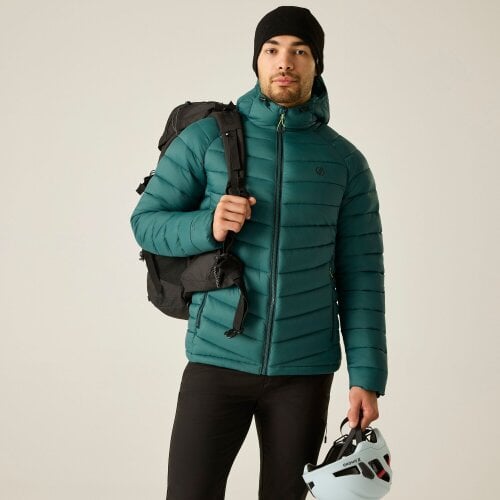 Dare 2B Mens Torrek Mountain Baffled Padded Jacket - Mediterranea