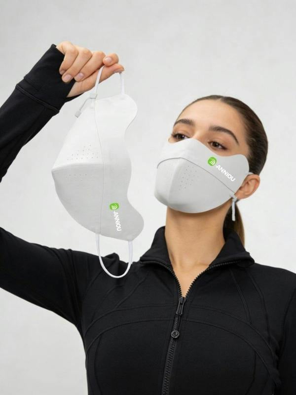 Anniou Silk Cooling UV Protection Face Mask