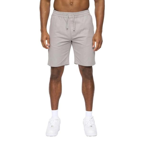 Crosshatch Mens Blansmoore Elasticated Waist Shorts - Grey - 