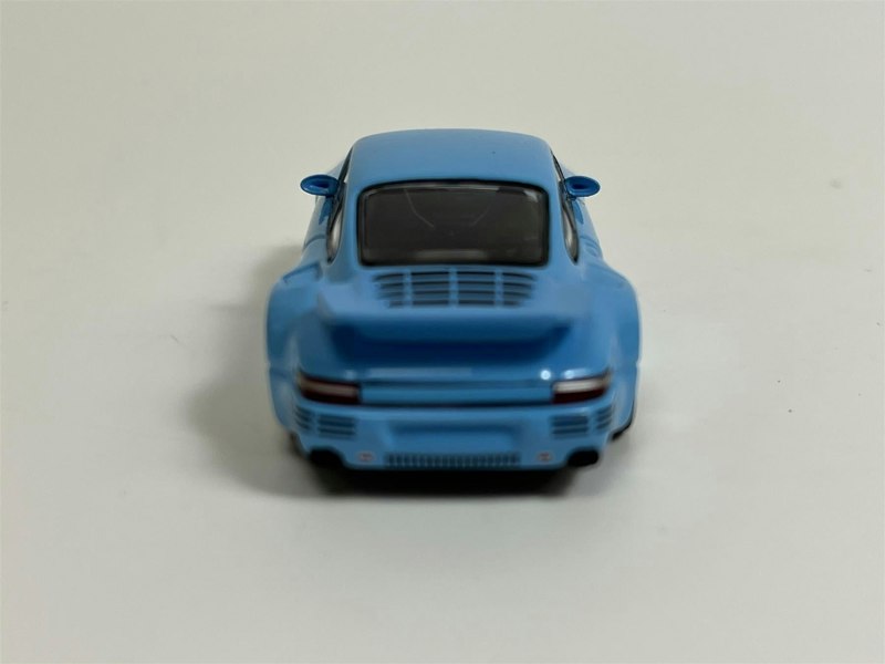 Mini GT RUF CTR Anniversary Bayrisch Himmelblau LHD 1:64 Scale MGT00562L