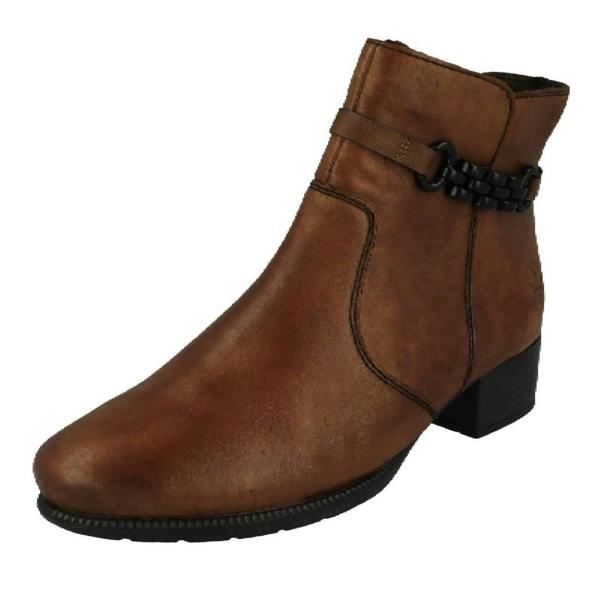Rieker Womens Rieker Zip Up Chelsea Style Ankle Boot 78676