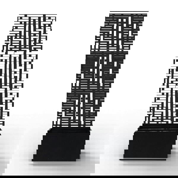 Nicoman Metal Indoor/Outdoor Privacy Screen with Plant Pot - 90cm x 180cm