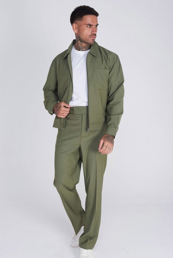 Harry Brown London Malaga Harry Brown Trouser in Khaki