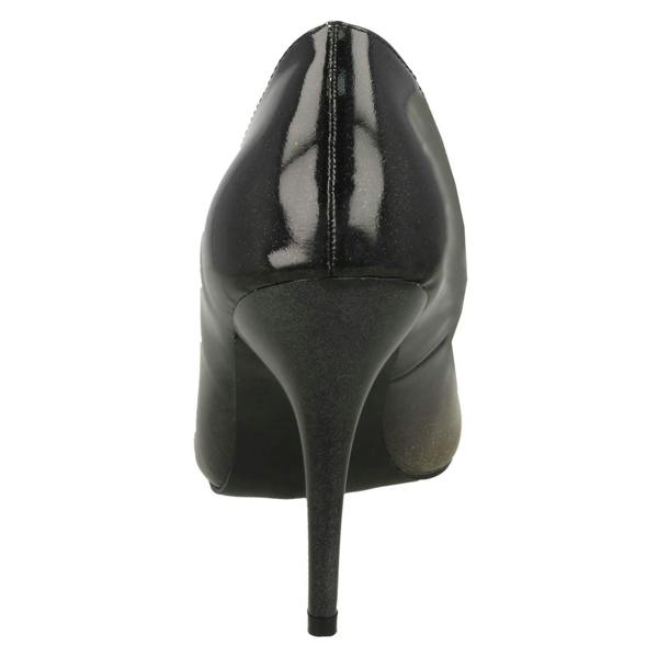 Anne Michelle Ladies Anne Michelle High Heel Pointed Toe Court Shoes