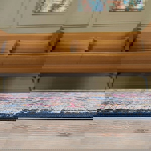 Living Room Rug Vintage in Multicolour