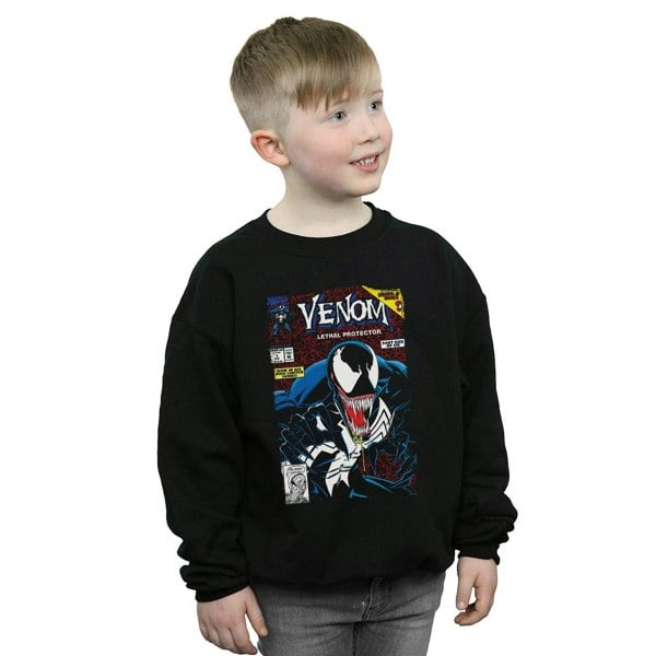 Marvel Boys Venom Lethal Protector Sweatshirt - Black