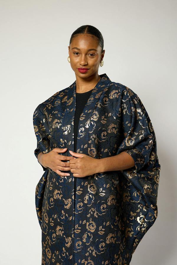 Lioness by TF Regal Azure Blossom Kimono Jacket