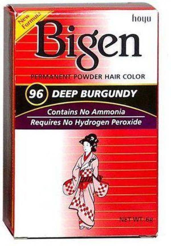 Bigen Hair Color Deep Burgundy 96 (6g)