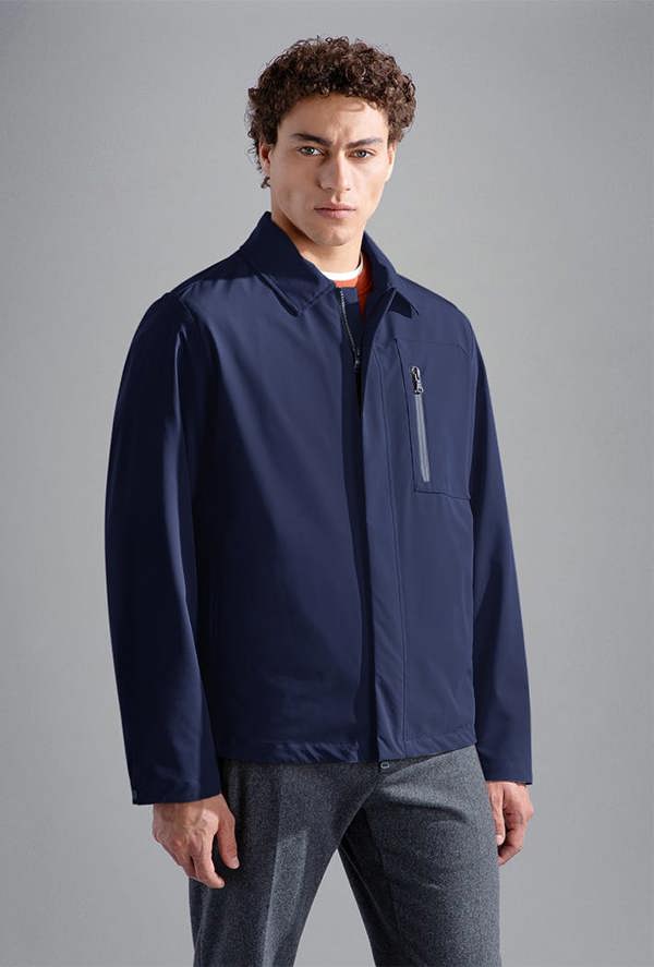 Paul & Shark Men's Typhoon Re-4X4 Stretch Shacket