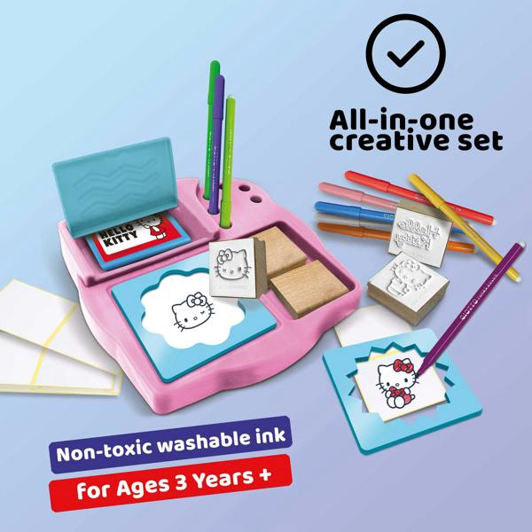 Multiprint Hello Kitty Sticker Machine by Multiprint – Kids Craft & Stationery Set