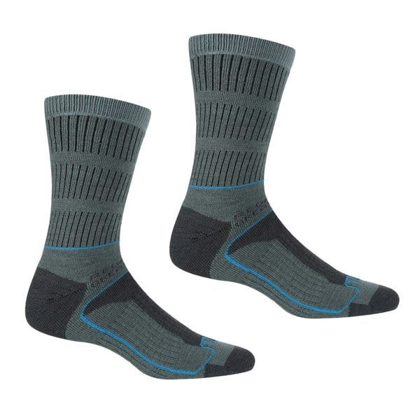 Regatta Women's Samaris 3 Season Boot Socks - Stormy Sea/Niagra Blue