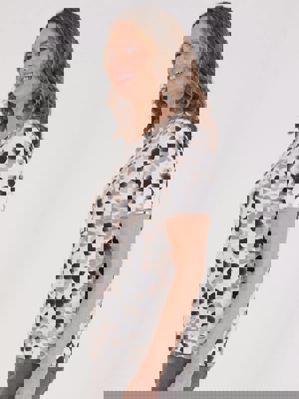 TIGI Tonal Polka Dot Top