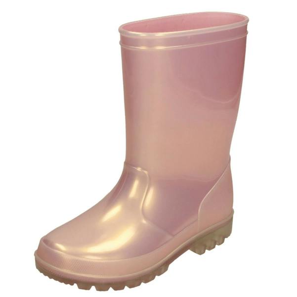 Spot On Girls Spot On Slip On Wellington Boots