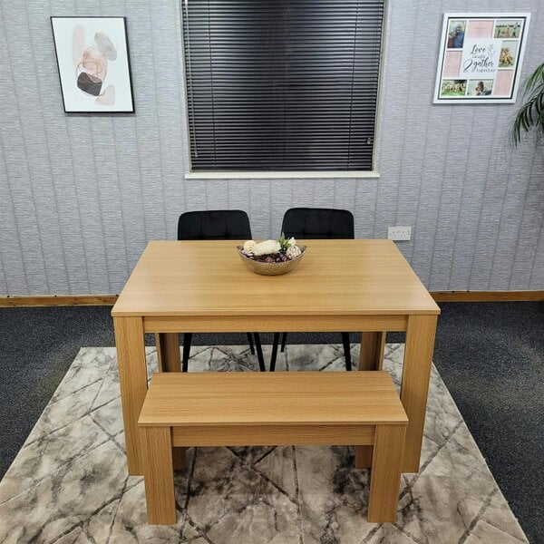 Kosy Koala Dining Table Set with 2 Chairs Dining Room and Kitchen table set of 2, and Benches