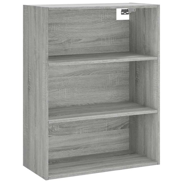 Berkfield Highboard Grey Sonoma 69.5x34x180 cm Engineered Wood