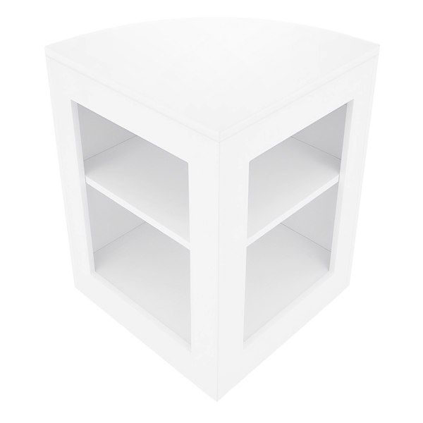 Monstershop Triton LED Shop Counter Set K1200, B1200 & CM60 - White