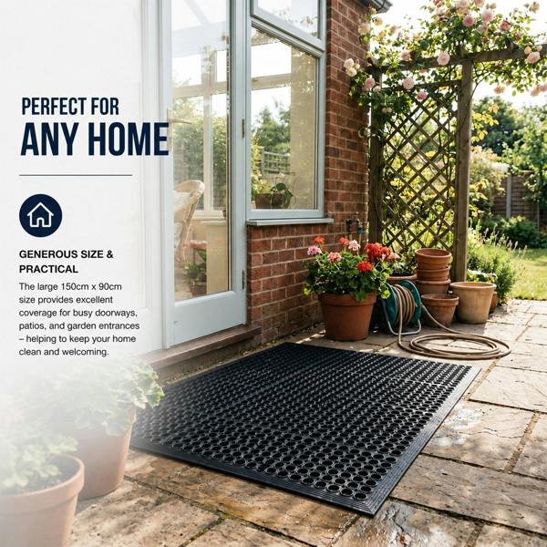 Nicoman Heavy Duty Rubber Ring Floor Mat