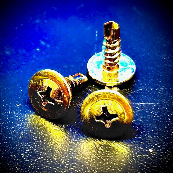 Fixaball Wafer Self Drilling Drywall Screws Zinc BZP