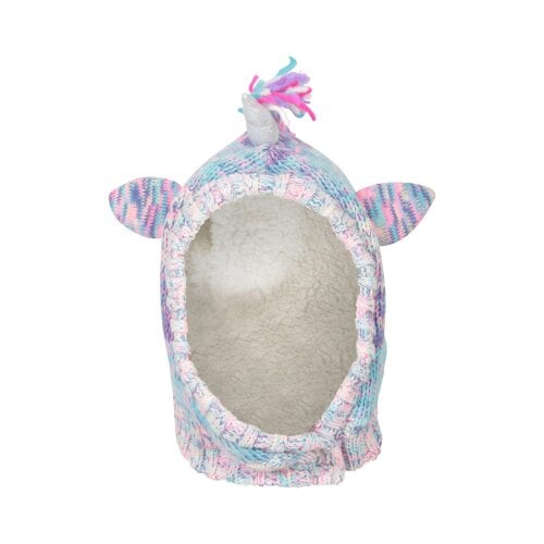 Mountain Warehouse Kids Unicorn Fleece Lined Balaclava - Purple