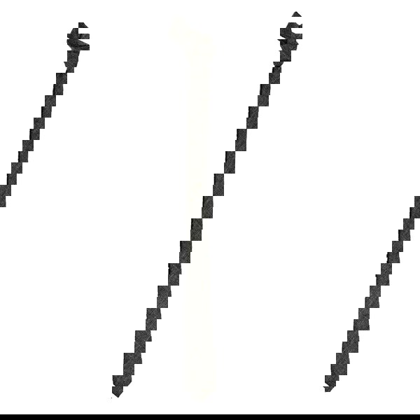 David WeJ Textured Plain Tie - Grey