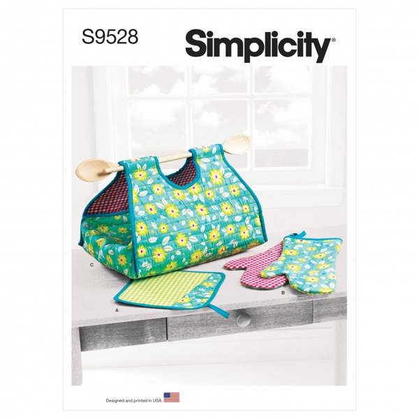 Simplicity Sewing Pattern 9528, Accessories OS (One Size Only) - Intermediate