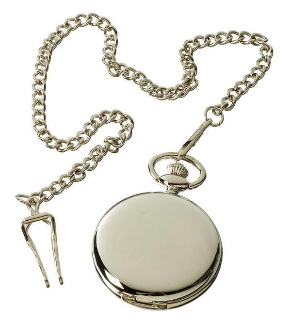 TruClothing Classic Pocket Watch 1920's Peaky Blinders Vintage Chain Retro