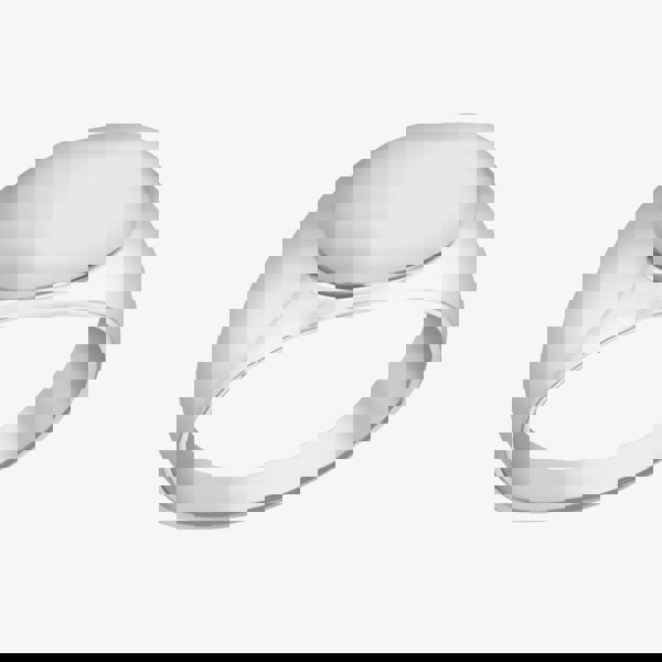 T. H. Baker Silver Oval Signet Ring 8.81.0120