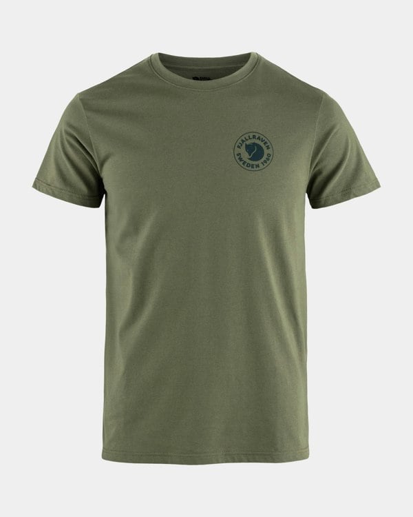 Fjallraven 1960 Logo Mens T-Shirt - Laurel Green 625