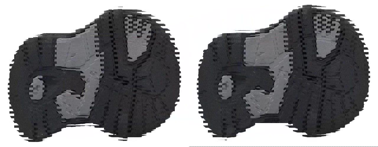 Hush Puppies Fabian Mens Double Touch Fasten Smart Leather Shoes