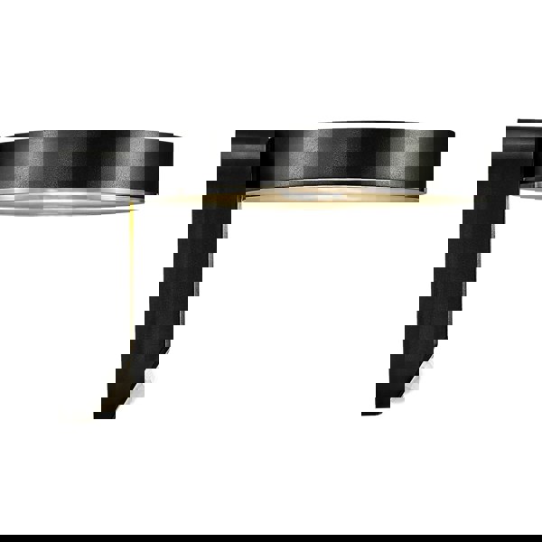 Nordlux Rica Round Solar | Wall light | Black