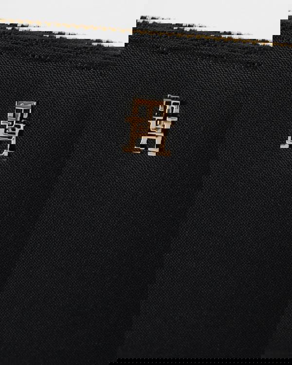 Tommy Hilfiger Popette Large Nylon Womens Zip Bag - Black