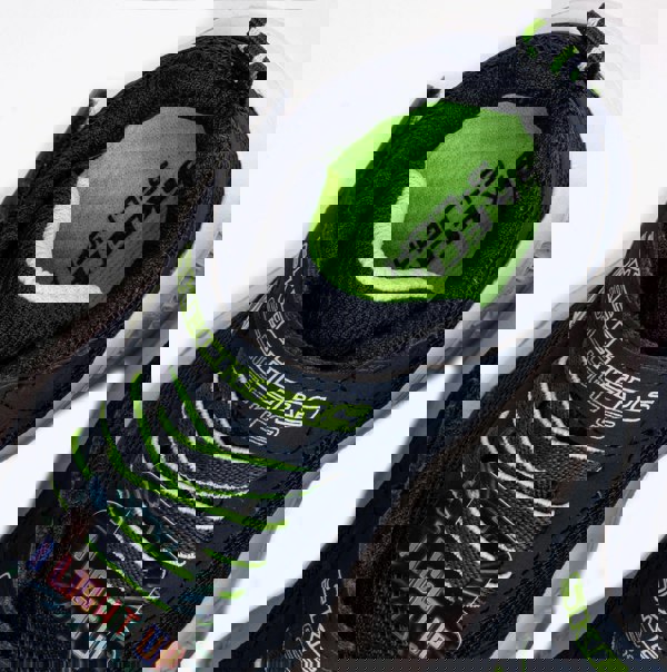 Skechers 401675N/NVLM SKECHERS METEOR-LIGHTS Boys Trainers Navy/Lime