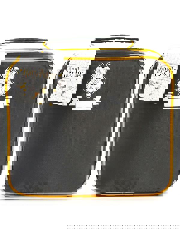 Harry Potter Unisex Kids Black Lunch Bag and Bottle Set (One Size) [dis]