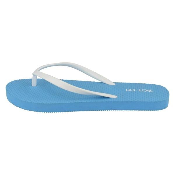 Spot On Ladies Spot On Toe Post Flip Flops