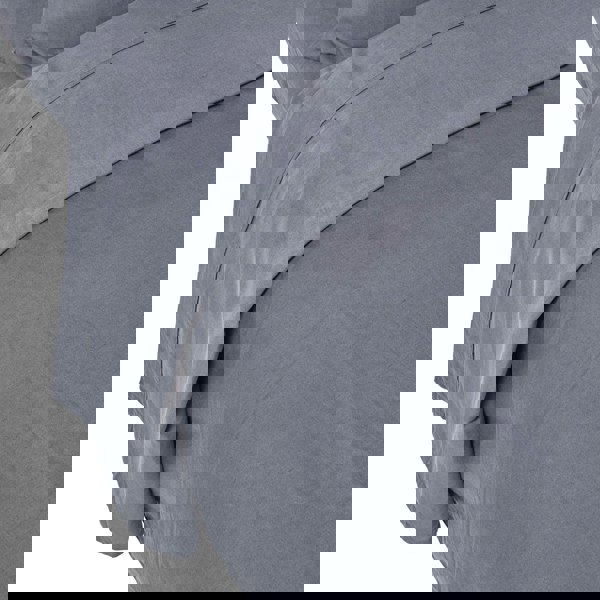 HOMESCAPES French Flax Linen Flat Sheet