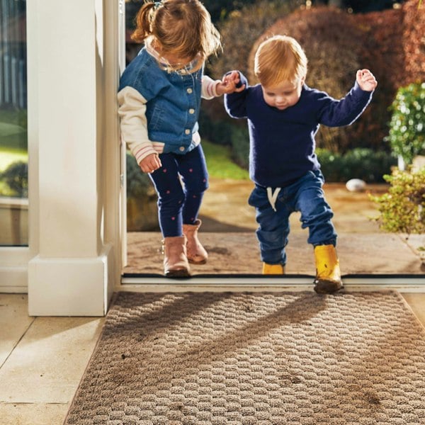 My Mat Sculptured Washable Honeycomb Mink