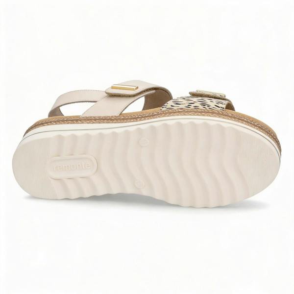 Remonte D0Q59 Slingback Sandals in Light Brown
