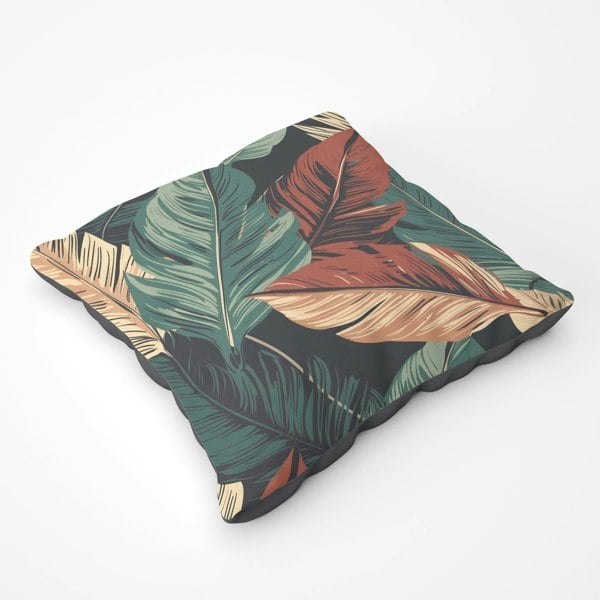 Warren Reed Autumn Colour Leaves Floor Cushion