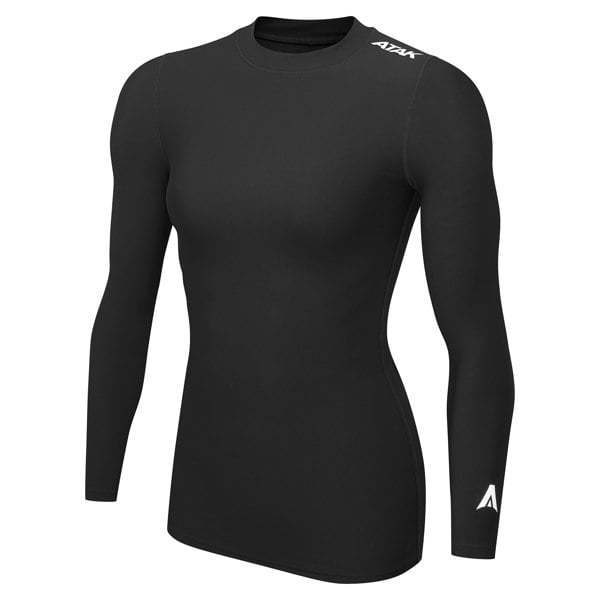 ATAK Sports Women's ATAK Sports Long Sleeve Thermal Compression Crew Base Layer
