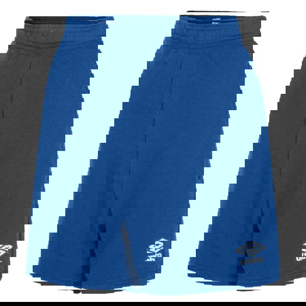 Umbro Womens Club Leisure Shorts - Royal Blue/White