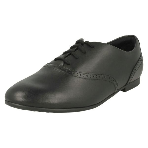 Clarks Girls Clarks Lace Up Brogue School Shoes Jules Walk