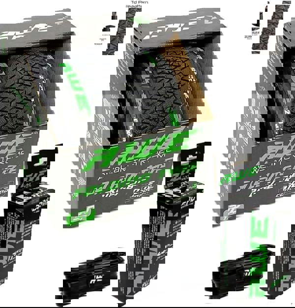 Awe 1 x AWEJump Folding Tyre 20 x 2.125 BMX and 1 x AWE Inner Tube 20" x 1.75-2.125 Schrader Valve