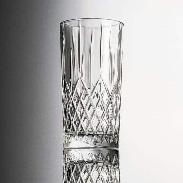 Regency Crystal High Ball Glasses - Set of 4