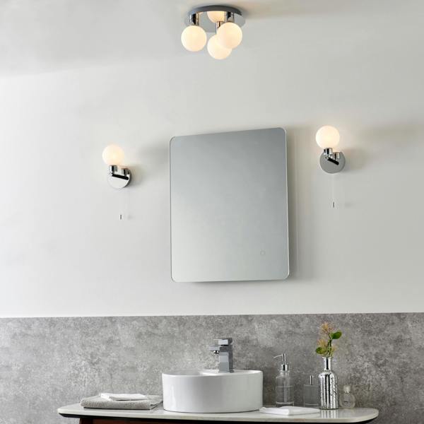 Pagazzi Lighting Tago Polished Chrome Wall Light