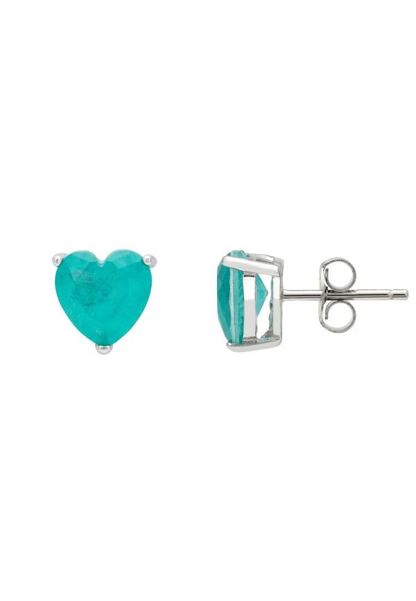 Push backing of the earrings.