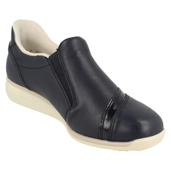 Rieker Ladies Rieker Extra Wide RiekerTex Casual Shoes 47264